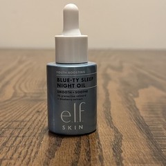 ELF E.L.F. Skin Youth Boosting BLUE-TY Sleep Night Oil Smooth & Soothe 1.0Fl Oz