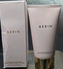 Aerin Rose Hand & Body Cream 5 Fl. Oz New Made Canada Box Has Condition Issues