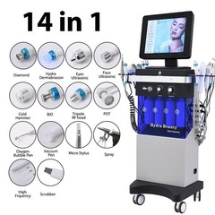 14in1 Hydra Spa Facial Beauty Machine Hydro Dermabrasion Skin Cleaning Face LiBs