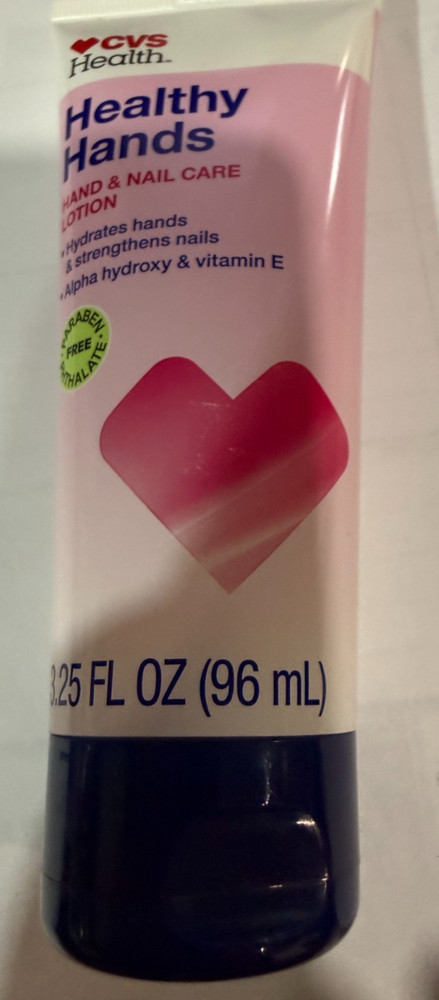 Hand Lotion CVS Health Healthy Hands Hand & Naill Care Lotion 3.25 FL OZ.