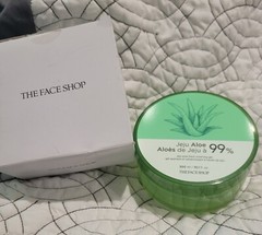 The Face Shop Jeju 99% Aloe Fresh Soothing Gel New In Box AVON 10.3 Fl Oz