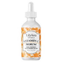 Lilyana Naturals Vitamin C Serum for Face, with Hyaluronic Acid & Vitamin E, 1oz
