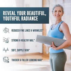 Advanced Collagen Complex Powder – VERISOL®, FORTIBONE®, & FORTIGEL® for Hair, S