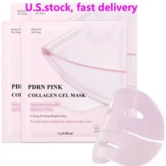 2 X PDRN Pink Collagen Gel Mask – Lifting, Firming & Brightening Facial Sheet