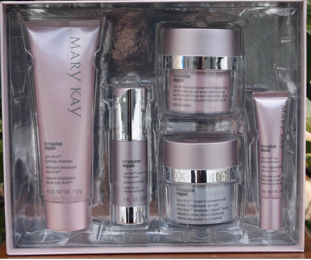 Mary Kay TimeWise Repair Volu-Firm Product Set, Full Size – 5 Piece