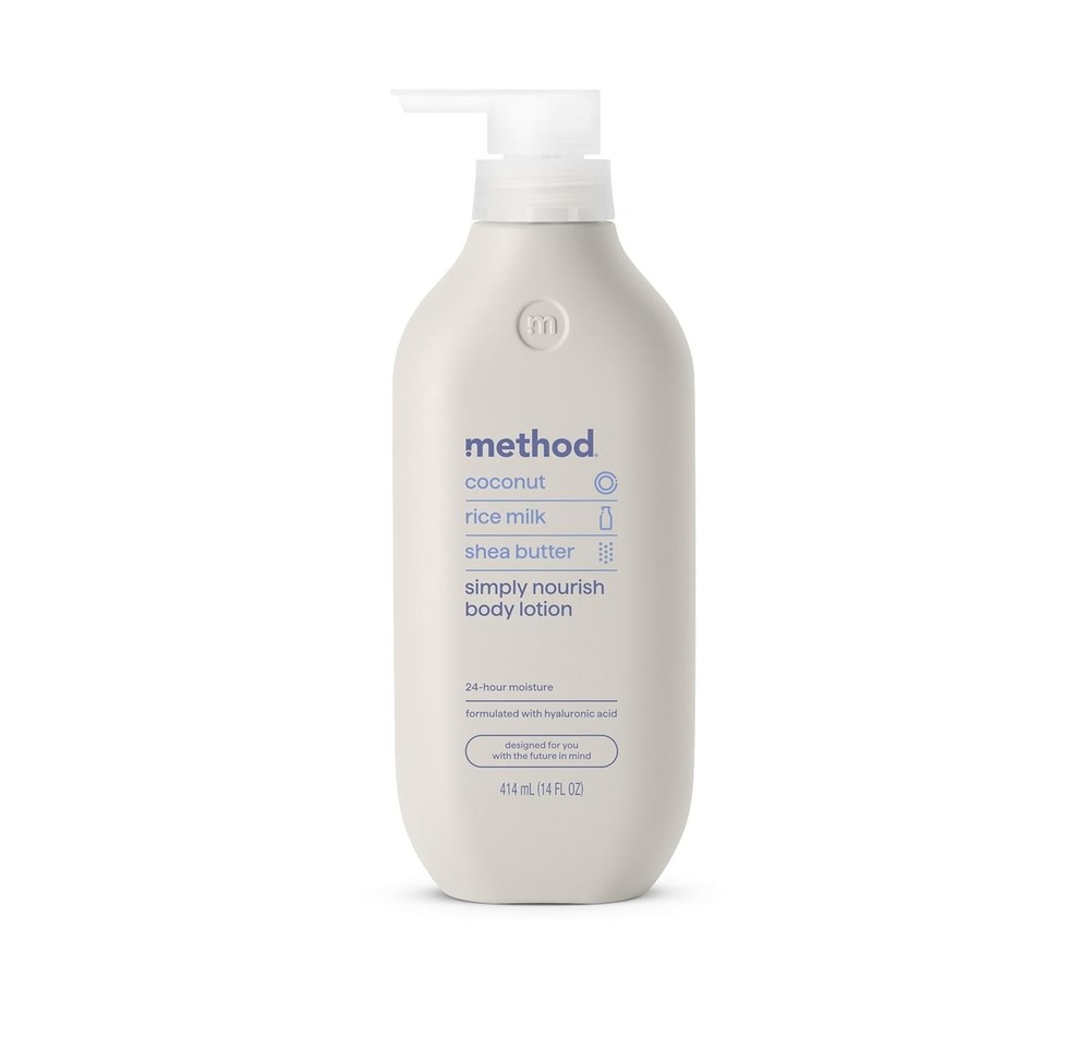 Method Body Lotion, Simply Nourish, Coconut, 14 Fl Oz (Pack of 1), No Color