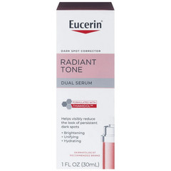 Eucerin Radiant Tone Dark Spot Corrector Dual Serum with Thiamidol – 1oz (30ml)