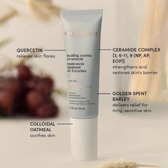 Evereden Healing Eczema Treatment Cream 1.7oz Fragrance Free Baby Kids Adult