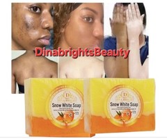 X 1 soap Snow white turmeric-honey, kojic whitening & acne treatment