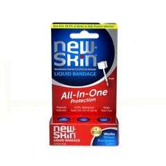 3 Pack New Skin Liquid Bandage Over 150 Applications 0.3 Fl Oz