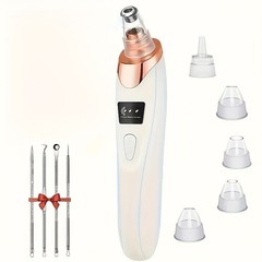 Electric Blackhead Remover – Multi-Head for Facial Deep Cleaning
