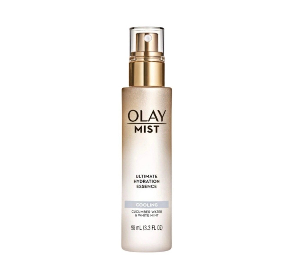 OLAY Mist Cooling Ultimate Hydration Essence with Cucumber & Mint, 3.3 fl oz