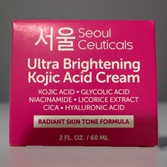 New Seoul Ceuticals ultra Brightening Kojic Acid Cream,Exp 8/2027