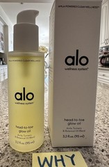 ALO Head-to-Toe Body Glow Oil Amla, Turmeric 3.2oz/95mL FULL SZ SEALED BOX $48