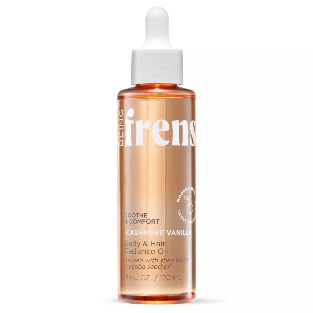 (2pack) Generic Being Frenshe Oil for Dry Skin & Hair-Cashmere Vanilla-4 fl oz