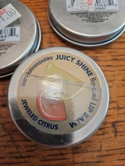 NEW 5X LOT Mary Kate & Ashley Juicy Shine Flavored Lip Balm Jeweled Citrus NWT