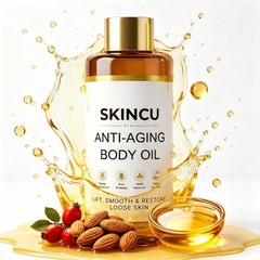 Skincu Anti Aging Body Oil Firming Moisturizing Skin Care Oil for Dry Dull Skin