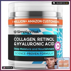 Anti-Aging Face Moisturizer with Retinol, Collagen & Hyaluronic Acid – Moisturiz