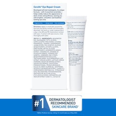CeraVe Eye Repair Cream, Under Cream For 0.5 Ounce (Pack of 1), White