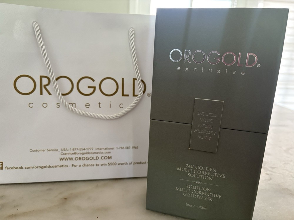 OROGOLD 24K GOLDEN MULTI-CORRECTIVE SOLUTION Eyes, Golden Glow.