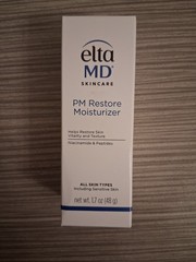 EltaMD PM Restore Face Moisturizer 1.7 Fl Oz Lightweight Night Hydration