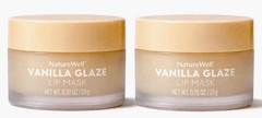 NatureWell Vanilla Glaze Hydrating Lip Mask w/ Coconut Oil, 2-Pack (0.7 oz)