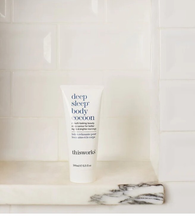 Brand New This Works Deep Sleep Body Cocoon Bedtime Lotion – 3.3oz Full Size