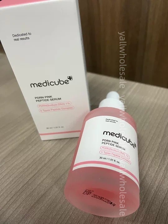 Medicube&rsquo; PDRN Pink Peptide Serum 1.01 oz– SALMON DNA Anti-Aging Care Fast ship