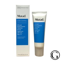 Murad Oil and Pore Control Mattifier SPF 45 Acne Control Moisturizer 01/26