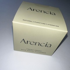 Arencia Fresh Green Rice Mochi Cleanser 120g Vegan Gentle Deep Cleansing