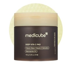Medicube Deep Vita C Pad 70 Pads 5.29oz W/Niacnamide 2%, NIB