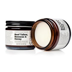Santa Cruz Paleo, Beef Tallow, Beeswax & Honey 1 Ounce (Pack of 1), White