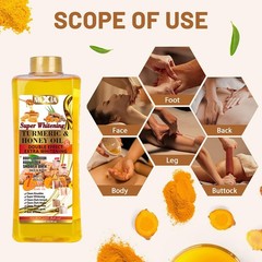 Turmeric Oil Dark Spot Corrector Serum Face Body Vitamin E Brightening Glowing··