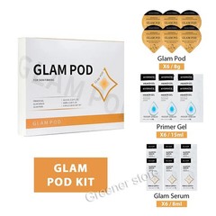 Glam Pod Aqua Facial Beauty CO2 Pods Bubble Revive Pods Capsule Gels Face SPA US