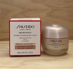 Shiseido Benefiance Wrinkle Smoothing Day Cream SPF 23 ~ 50ml ~Authentic ~5003KG