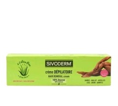 1×Sivoderm Hair Removal Cream 100%c Softness 130ml 4.40 fl.oz