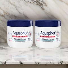 2 Pack Aquaphor Healing Ointment Advanced Therapy Skin Protectant 14oz Exp 2027
