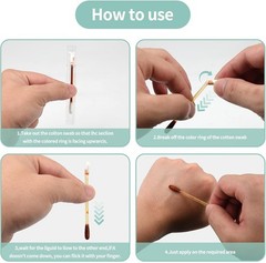Listed Item of HSA/FSA Premium Organic Cotton Iodine Swabs – Individually