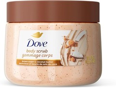 Dove Brown Sugar and Coconut Butter Body Scrub Exfoliates and Deeply Nourishe…
