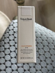 NEW SEALED Natura Bisse Barcelona C + C Vitamin EYE Cream 15ml/0.5 oz Anti-aging