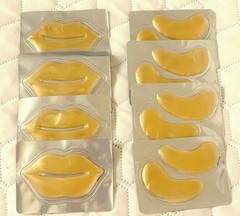 Prédiré Paris 24K Gold Collagen Lip Mask Set – 10 Lip Mask Patches