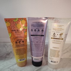 NEW Bath & Body Works Lot Sun Washer Citrus, Steeped Relaxation, White T-shirt