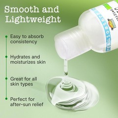 DEW ME DAILY®️ Organicstarr USDA Certified Organic Aloe Vera Gel 12oz./355ml.