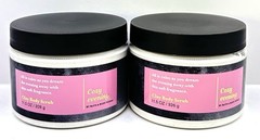 2/ Bath and Body Works COZY EVENING Clay Body Scrub 11.5 oz * NEW