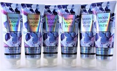 QTY 6 – Bath & Body Works MOONLIGHT PATH Body Cream Lotion Moisturizer 8oz