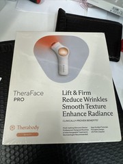 Therabody TheraFace PRO Facial Health Device – White (TF02220-01). New Sealed !