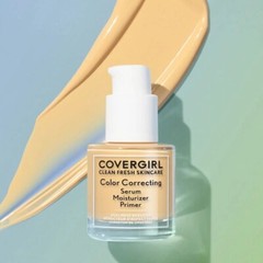COVERGIRL Clean Fresh Color Correcting Serum + Moisturizer + Primer Medium, 30ml