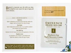 Eminence Organic Skin Care Lot of 6 Samples 0.10oz ; You Pick!