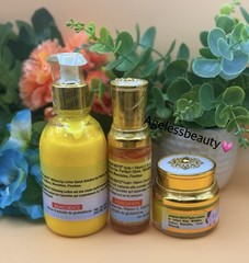 Arabian White Lotion Body Oil & Face Cream Quick Action 3pc Set 💯 Original