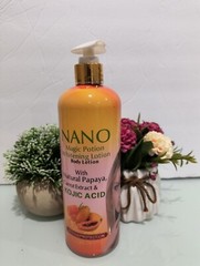 2X Nano Magic Portion Lightening Body Lotion 500ml With Natural Papaya Lot Of 2